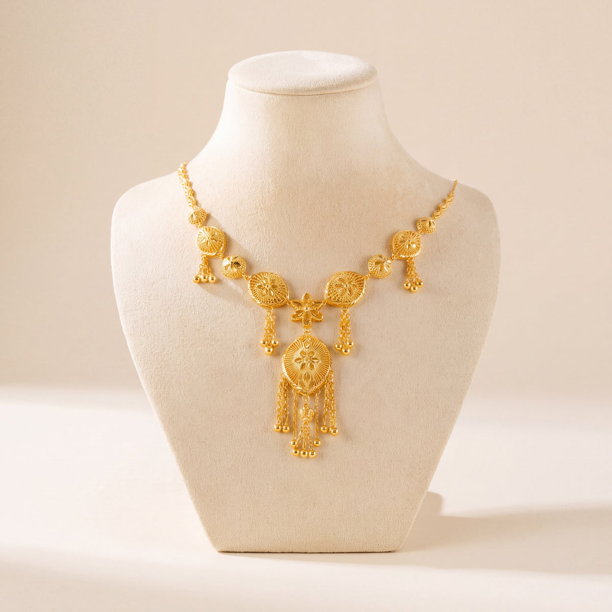 RP Necklace 12, 925 silver 24K gold plated