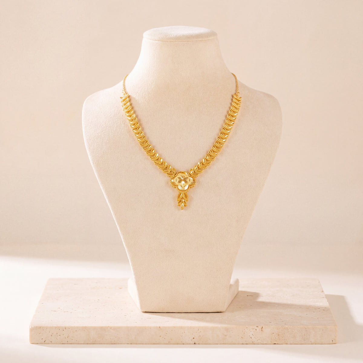 RP Necklace 2 on travertine