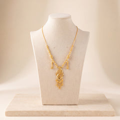 RP Necklace 22 on travertine