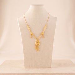 RP Necklace 29 on travertine