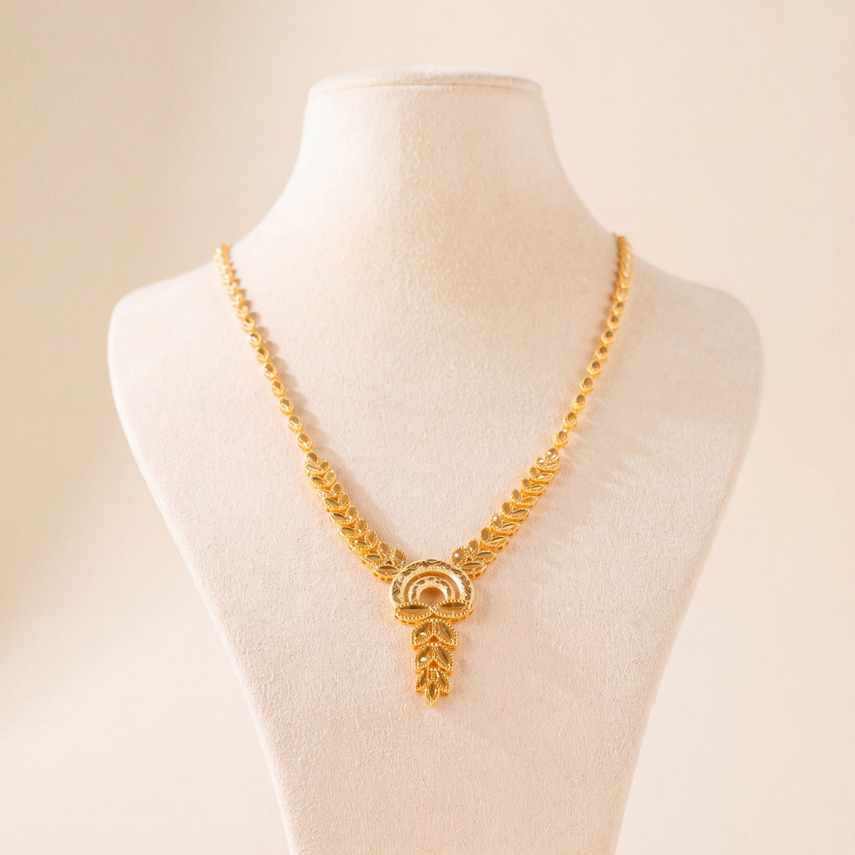 RP Necklace 4, 925 silver 24K gold plated