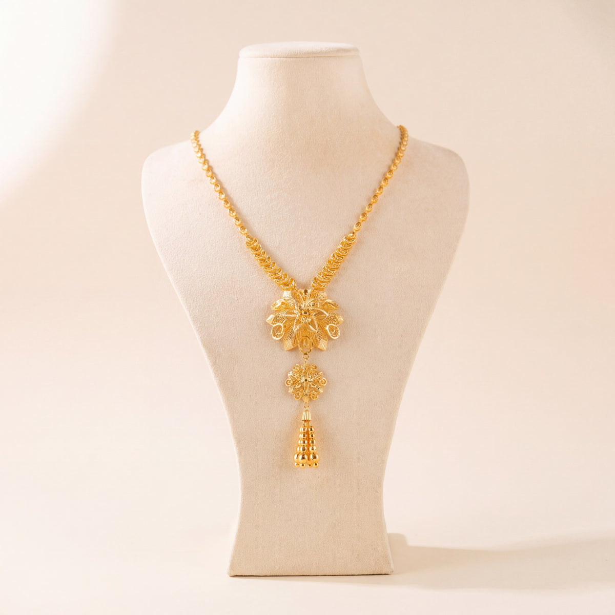 RP Necklace 7, 925 silver 24K gold plated