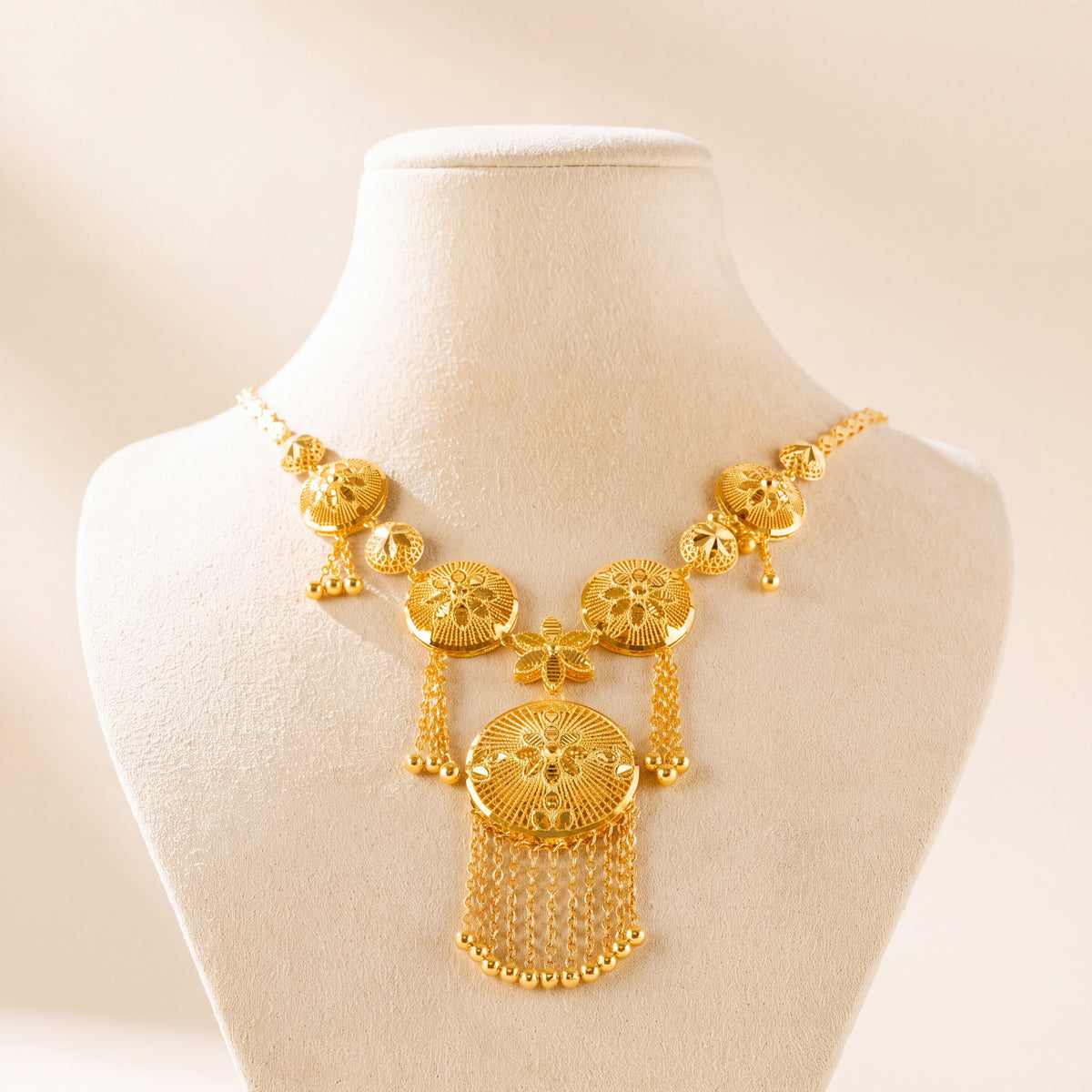 RP Necklace 9, 925 silver 24K gold plated