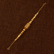 RP Beads & Ball Bracelet (D127) - 925 Silver & 24K Gold Plated - Falaq Jewellery Oman