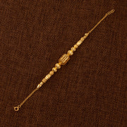 RP Beads & Ball Bracelet (D128) - 925 Silver & 24K Gold Plated - Falaq Jewellery Oman