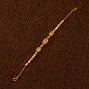 RP Beads & Ball Bracelet (D135) - 925 Silver & 24K Gold Plated - Falaq Jewellery Oman