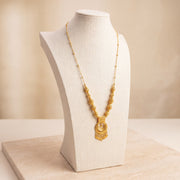 Traditional Mala Necklace 51 on travertine