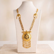 Traditional Moria Necklace 4 on travertine