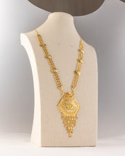 Traditional Stamp Moria (D22) - 925 Silver & 24K Gold Plated - Falaq Jewellery Oman