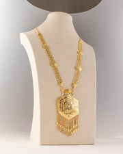 Traditional Stamp Moria (D23) - 925 Silver & 24K Gold Plated - Falaq Jewellery Oman