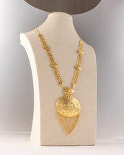 Traditional Stamp Moria (D24) - 925 Silver & 24K Gold Plated - Falaq Jewellery Oman