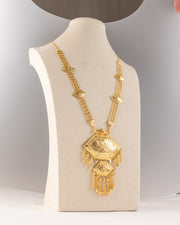 Traditional Stamp Moria (D25) - 925 Silver & 24K Gold Plated - Falaq Jewellery Oman