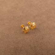 Flower Tops (D31) - 925 Silver & 24K Gold Plated