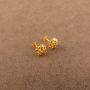 Flower Tops (D5) - 925 Silver & 24K Gold Plated