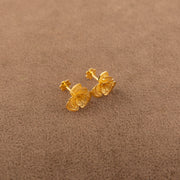 Flower Tops (D8) - 925 Silver & 24K Gold Plated