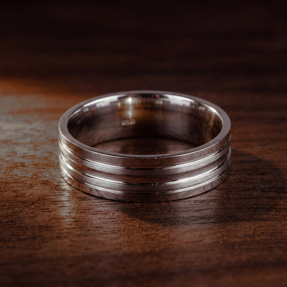 Gent's Dabla (D9), men's band ring in 925 silver