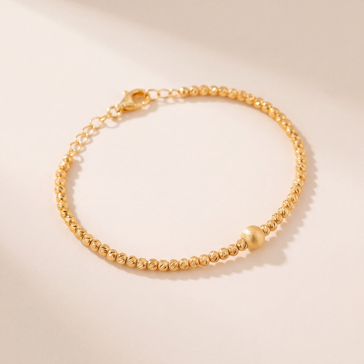 Gold Plated Cuff Bracelet (D5), 925 silver 24K gold plated