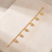 Heart Bracelet (D4) on travertine