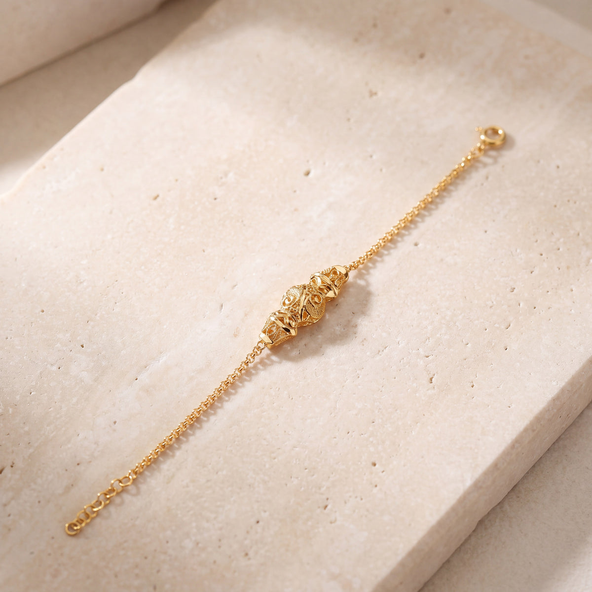 Kid's Bracelet (D4) on travertine