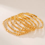 Kid's Bangles (D10-A), 925 silver 24K gold plated