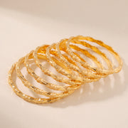 Kid's Bangles (D11-K), 925 silver 24K gold plated