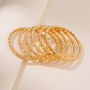 Kid's Bangles (D13-M), 925 silver 24K gold plated