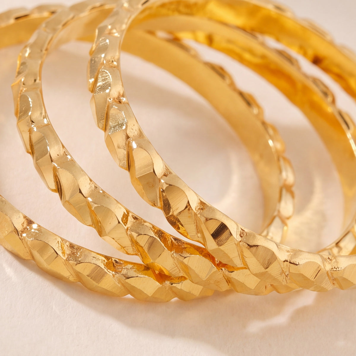 Kid's Bangles (D19-N) close-up of the design detail