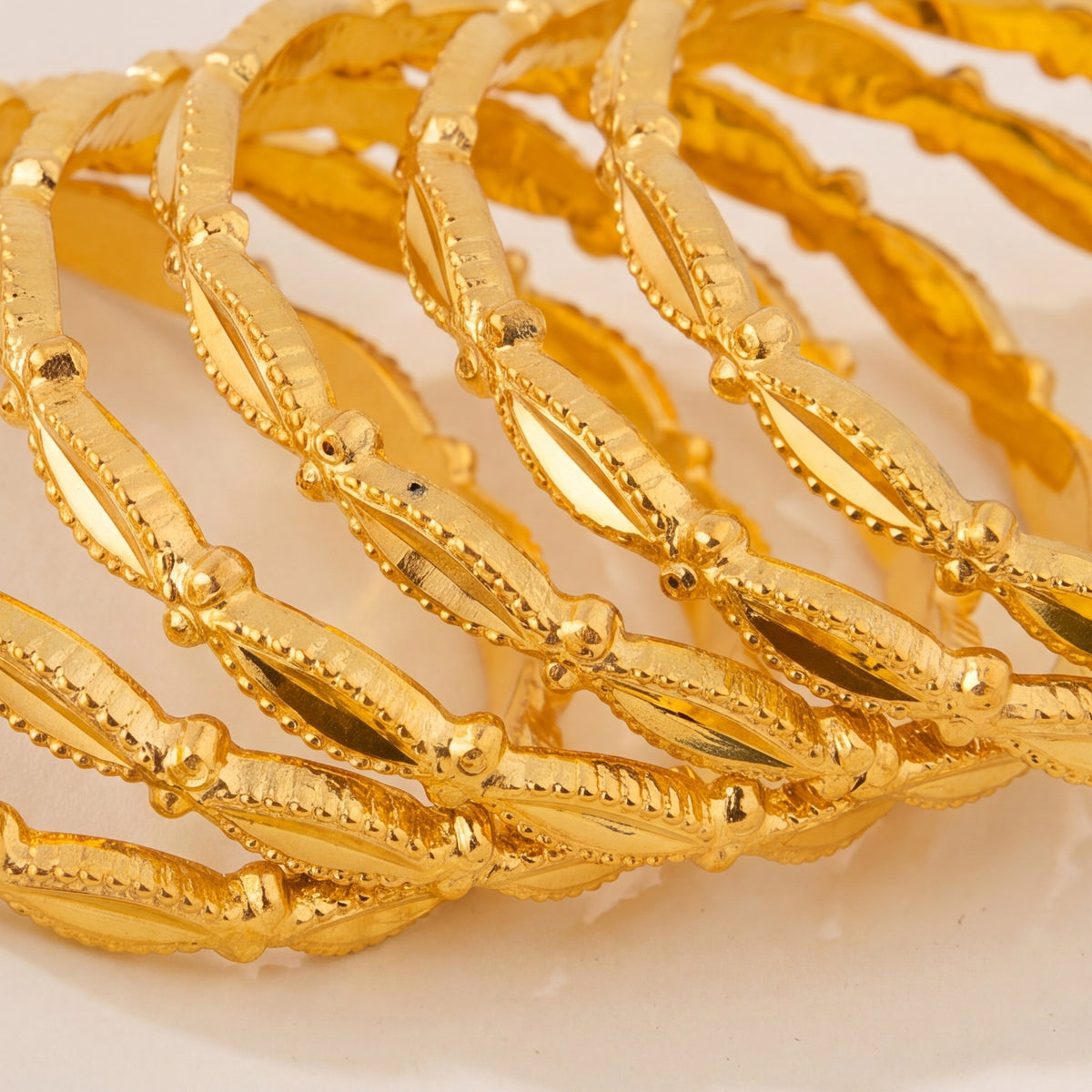 Kid's Bangles (D24-K) close-up of the design detail