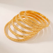 Kid's Bangles (D3-A), 925 silver 24K gold plated