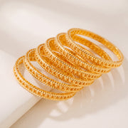 Kid's Bangles (D4-K), 925 silver 24K gold plated