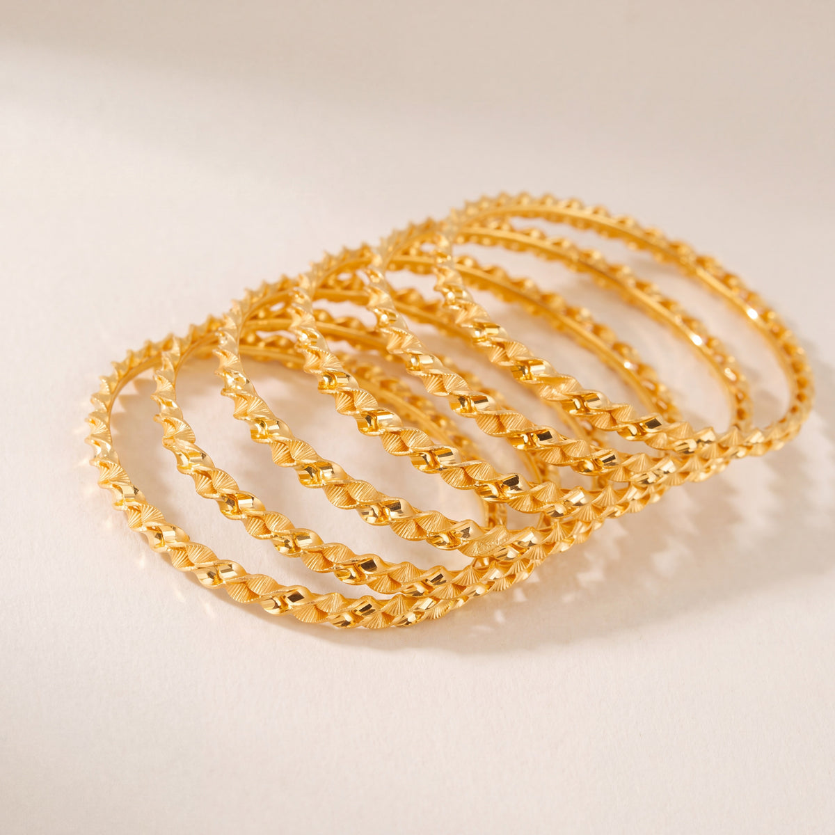 Kid's Bangles (D5-K), 925 silver 24K gold plated