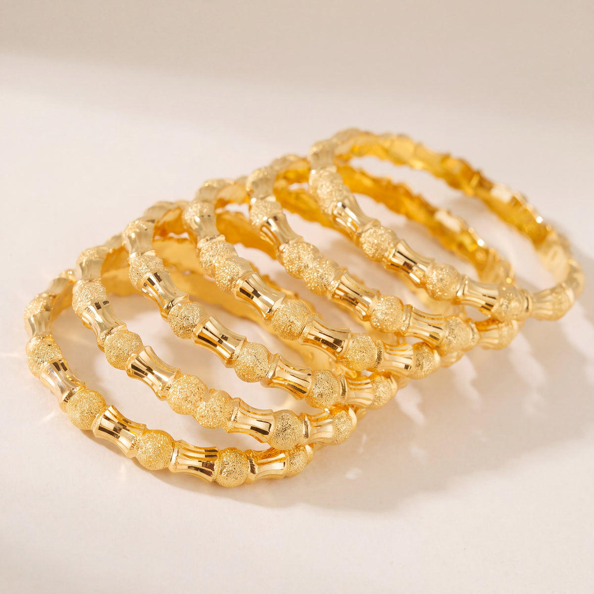 Kid's Bangles (D7-K), 925 silver 24K gold plated