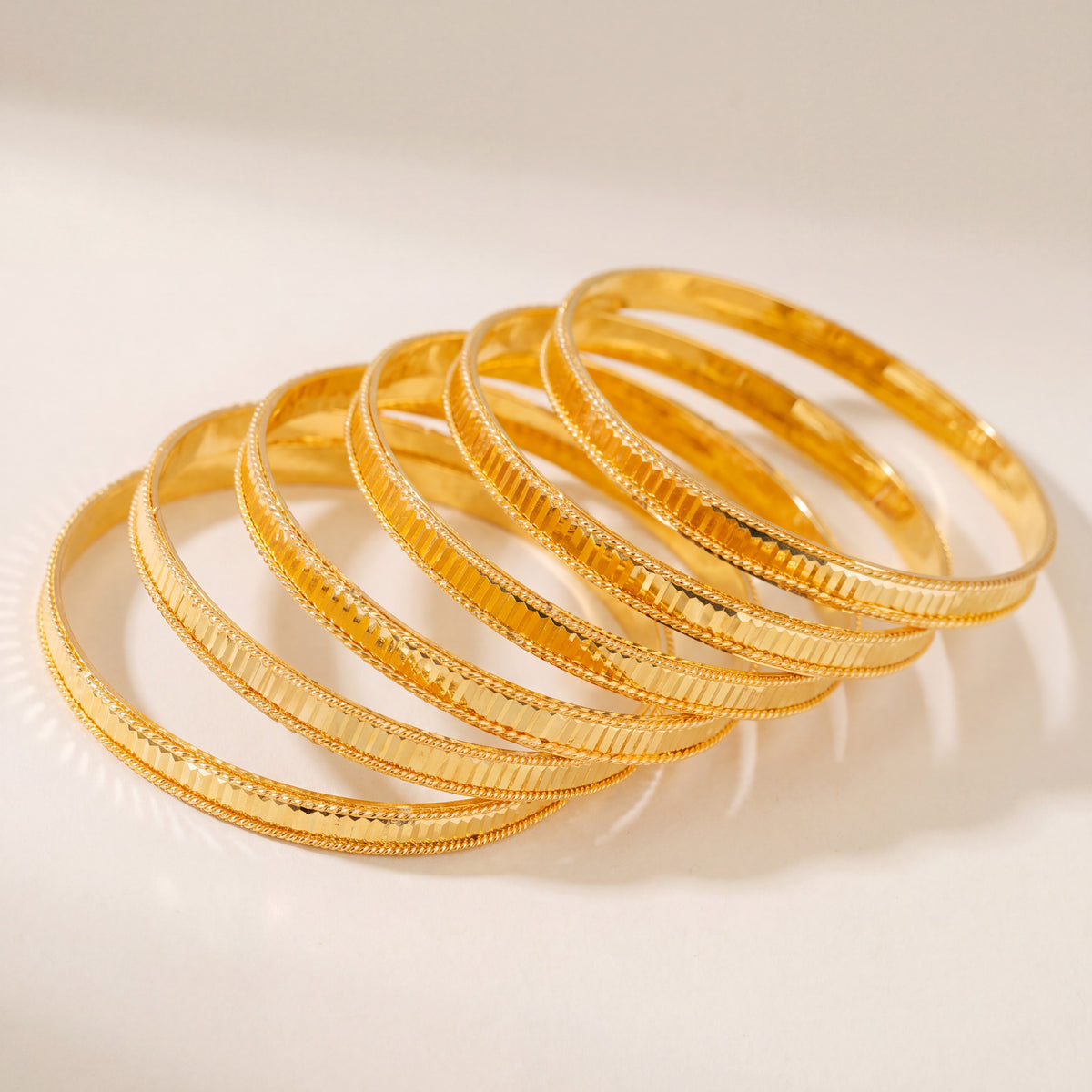 Kid's Bangles (D8-A), 925 silver 24K gold plated
