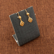Kid's Casting Earrings (D50) - 925 Silver & 24K Gold Plated - Falaq Jewellery Oman