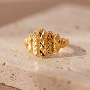 Kid's Rings (D23) on travertine