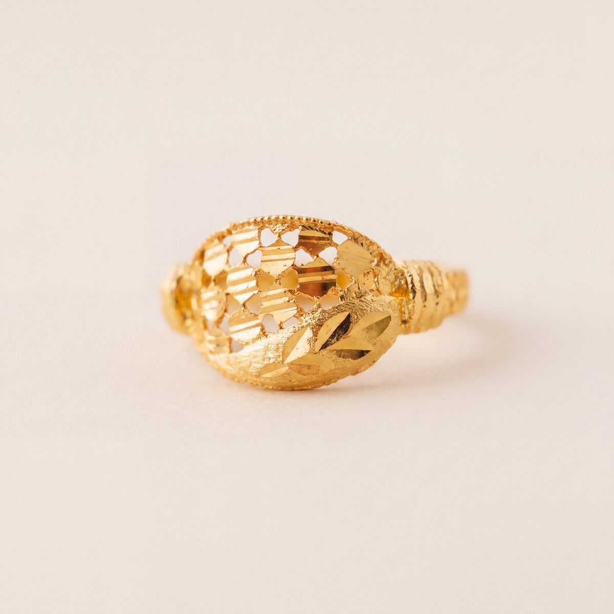 Kid's Rings (D24), 925 silver 24K gold plated