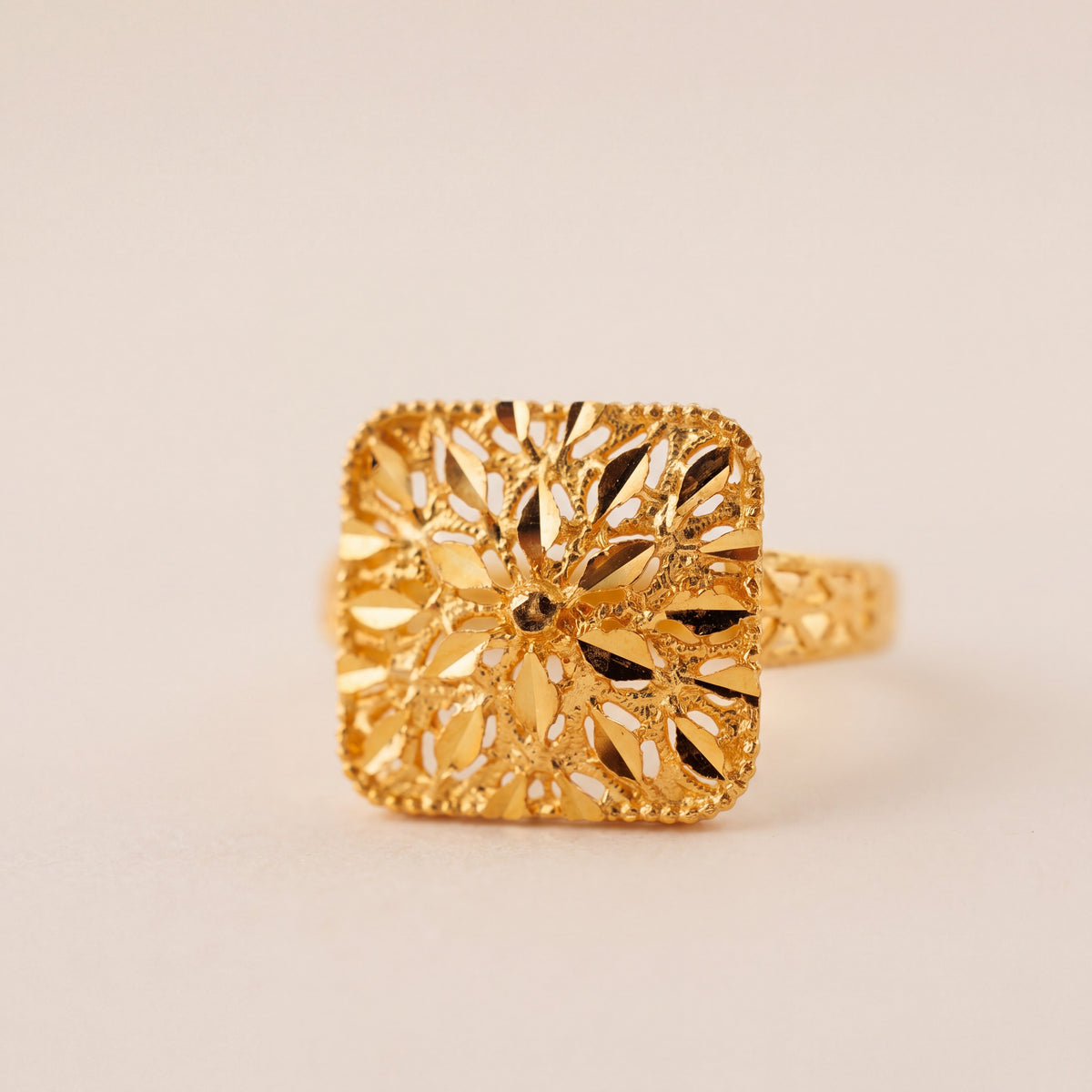 Kid's Rings (D29), 925 silver 24K gold plated