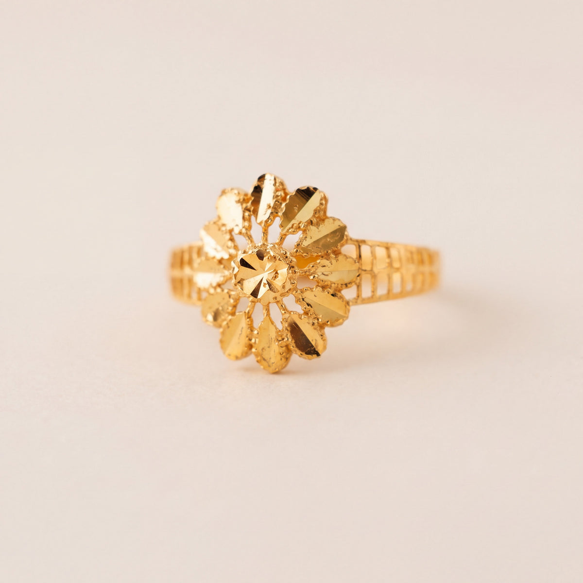 Kid's Rings (D33), 925 silver 24K gold plated