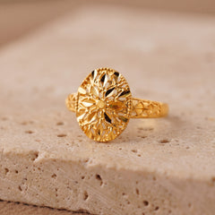 Kid's Rings (D34) on travertine