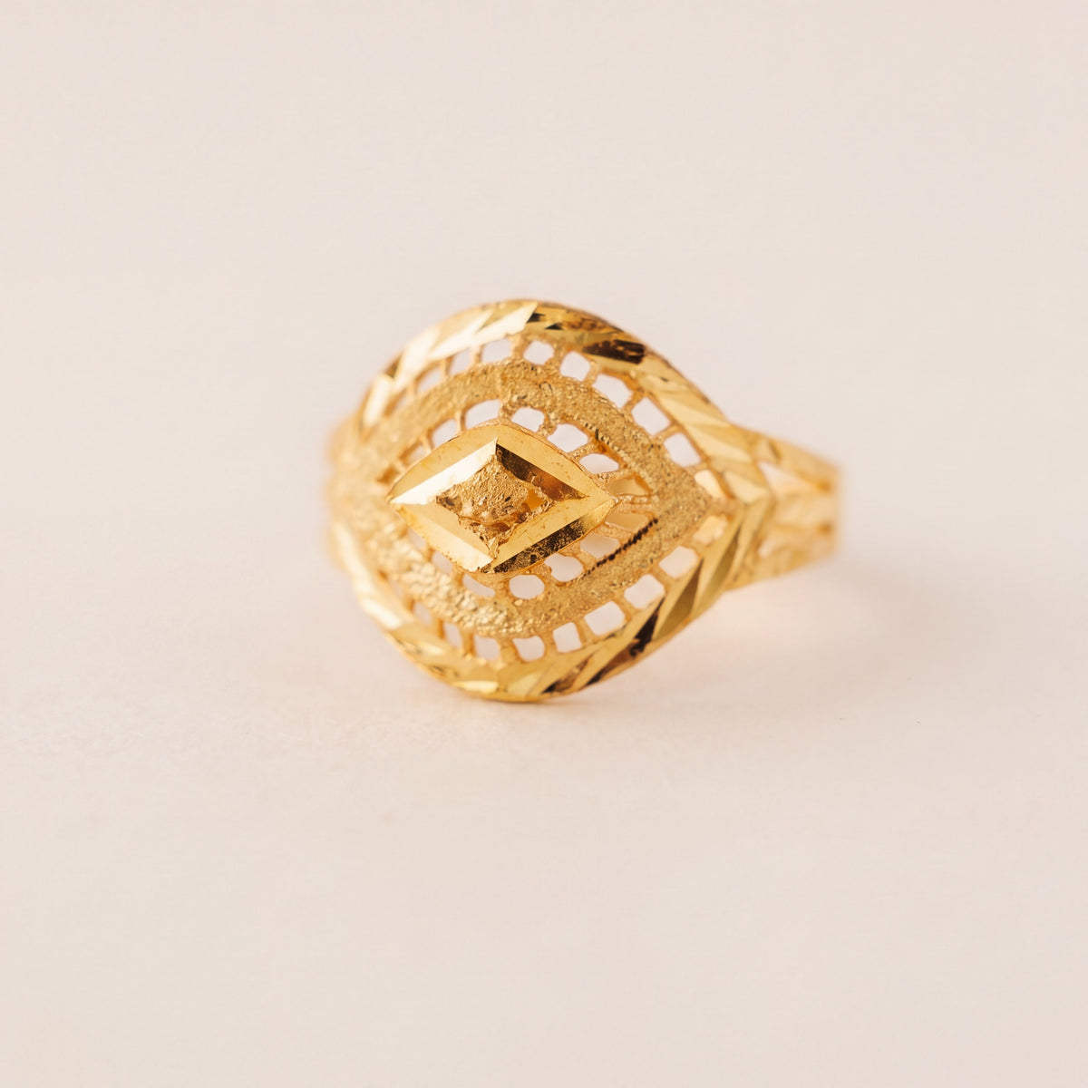 Kid's Rings (D35), 925 silver 24K gold plated