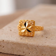 Kid's Rings (D36) on travertine