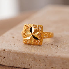 Kid's Rings (D36) on travertine
