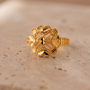 Kid's Rings (D38) on travertine