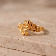 Kid's Rings (D40) on travertine