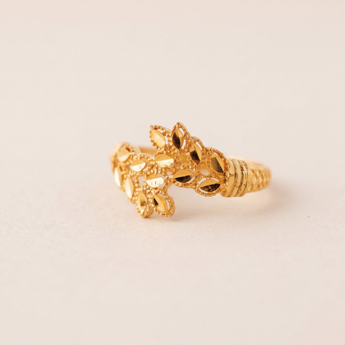 Kid's Rings (D40), 925 silver 24K gold plated