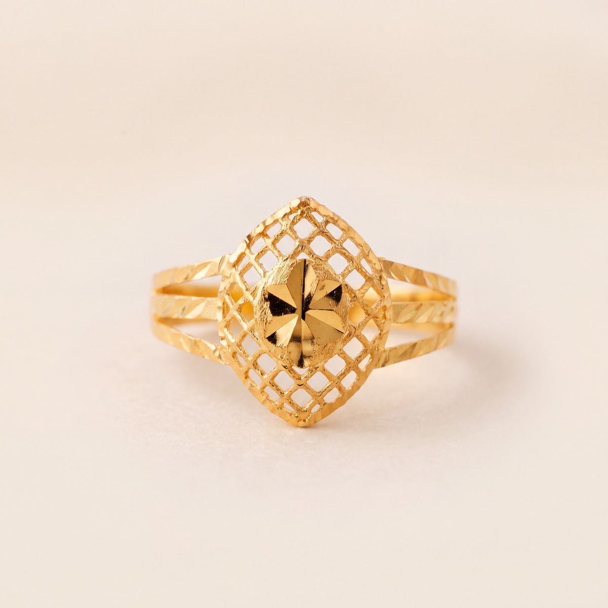 Kid's Rings (D43), 925 silver 24K gold plated