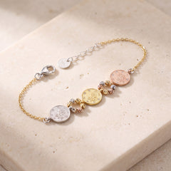 Multi Color Bracelet (D5) on travertine