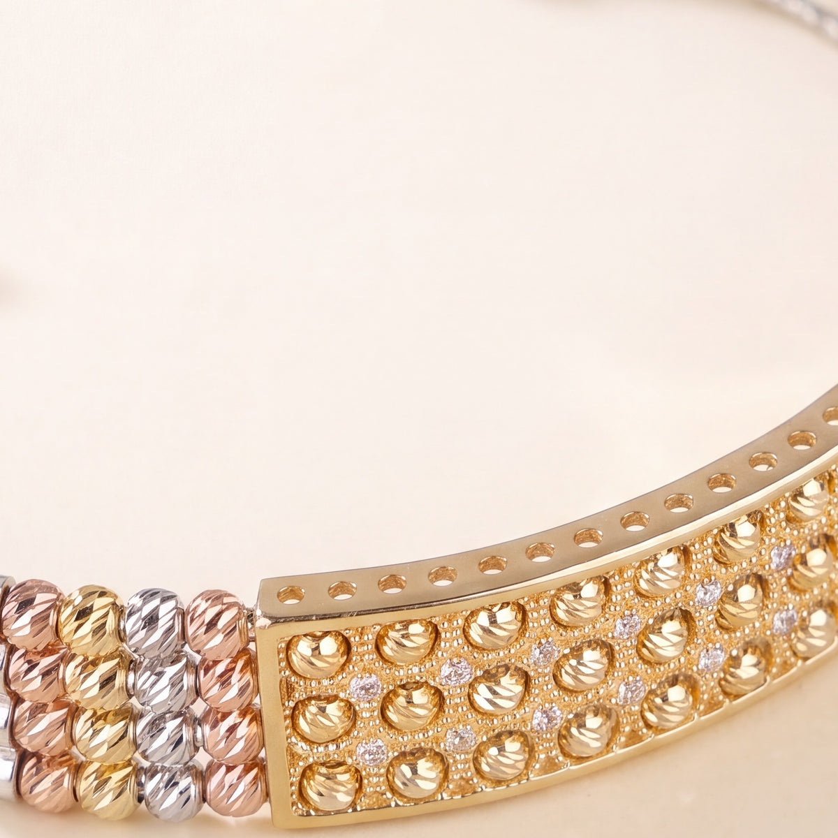 Multi Color Cuff Bracelet (D15) design detail