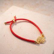Round Thread Bracelet on travertine