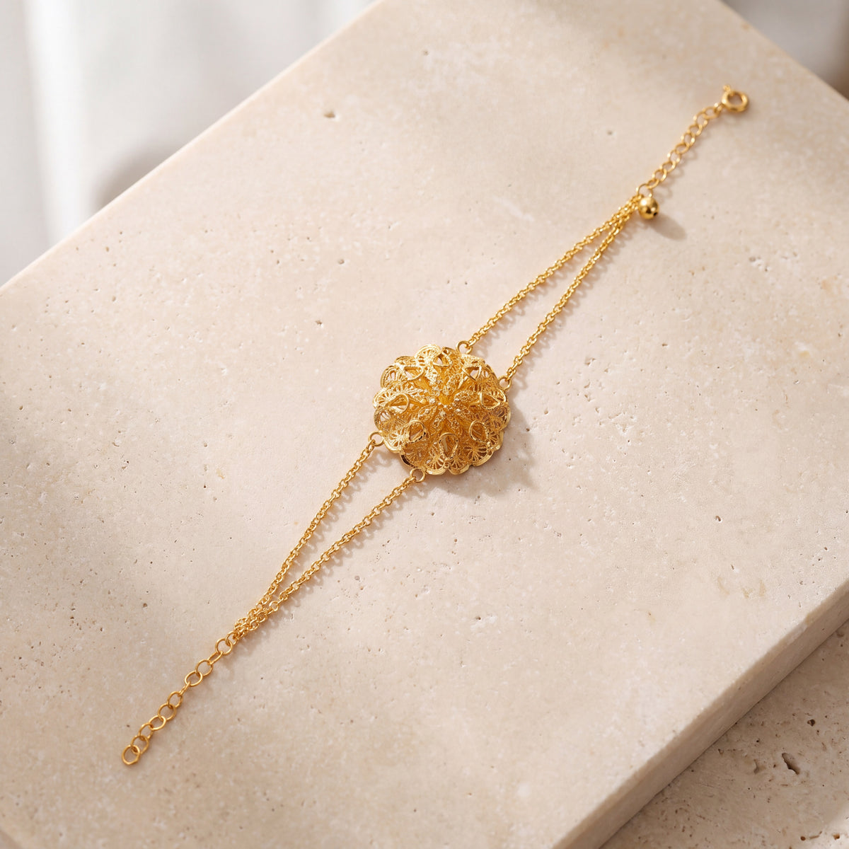 RP 1 Piece Bracelet (D11) on travertine